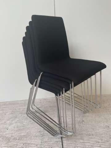 CHAISE VISITEUR/REUNION/CONFERENCE-Bluedigo