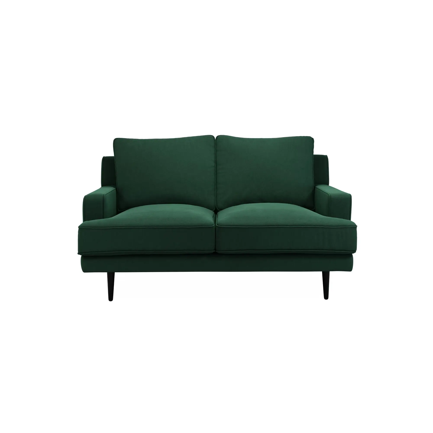 Canapé tissu velours Oscar Vert-Bluedigo