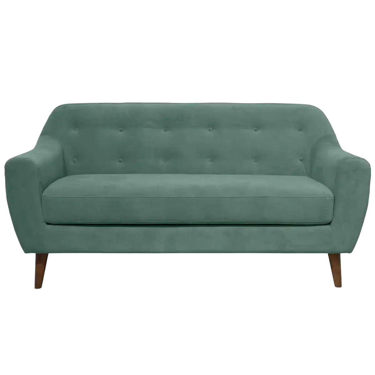Canapé velours Paimpol - 3 places - Vert Eau – Camif-Bluedigo
