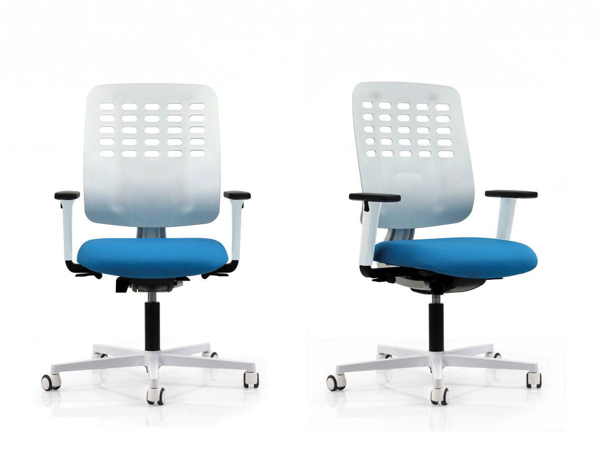 Chaise HI POP Blanc-Bluedigo