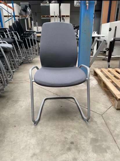 Chaise Luge - Tissu Gris-Bluedigo