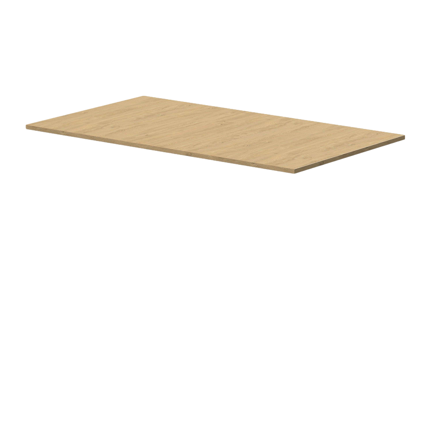 Plateau mélaminé chêne stone gamme SURKLASS 120*70-Bluedigo