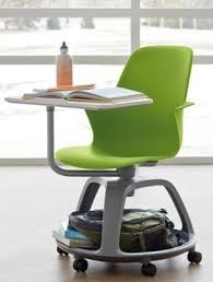 SIEGE DE FORMATION STEELCASE - Vert-Bluedigo