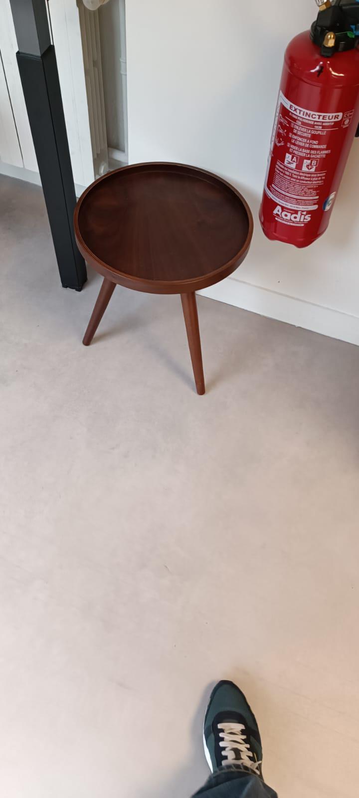 Table basse Bois sombre-Bluedigo