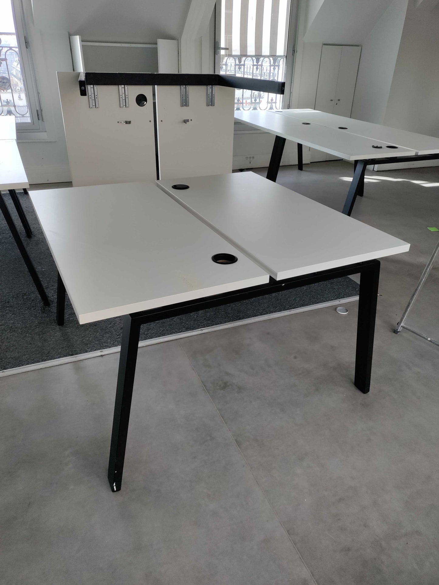 Bench x Mélaminé Blanc-Bluedigo