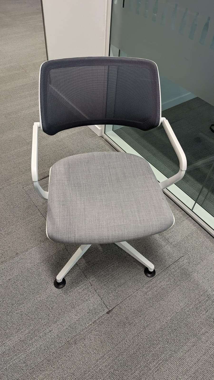 Chaise classique Tissu Gris clair-Bluedigo