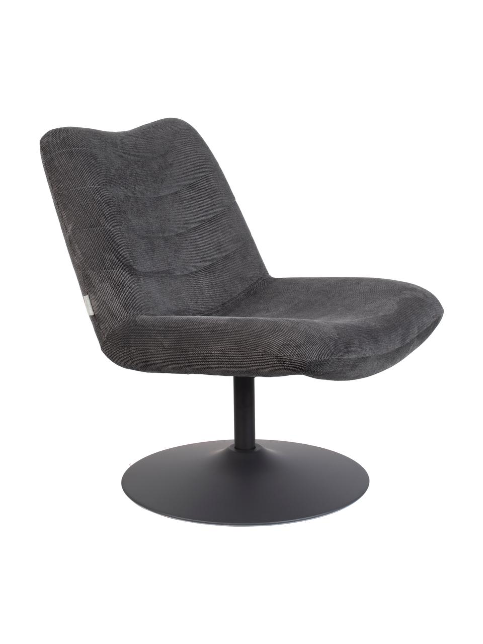 Fauteuil Velours Gris-Bluedigo