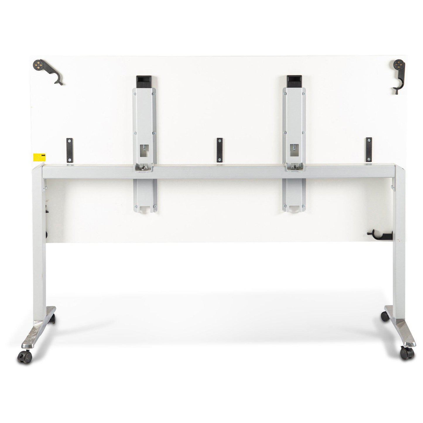 Table pliante 4 personnes occasion - Blanc - 150 x 75 x 72 cm-Bluedigo