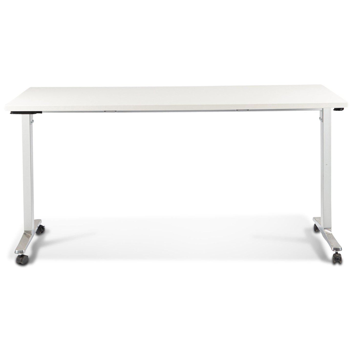 Table pliante 4 personnes occasion - Blanc - 150 x 75 x 72 cm-Bluedigo