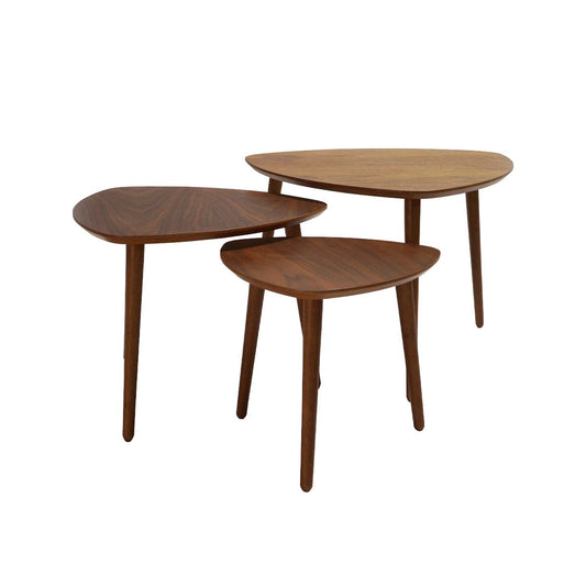 Triolo, set de 3 tables basses gigognes-Bluedigo