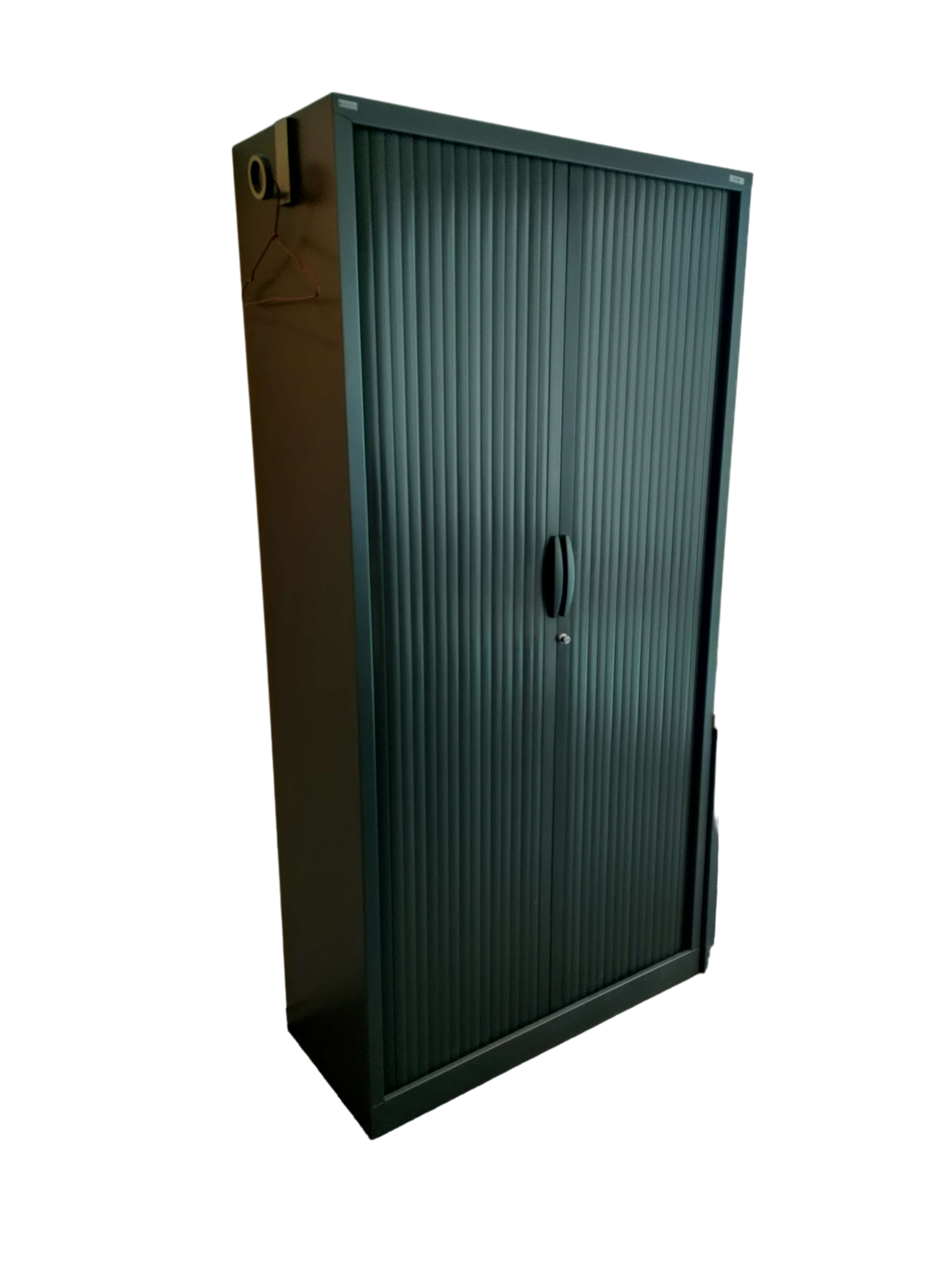 Armoire haute Métal Anthracite-Bluedigo