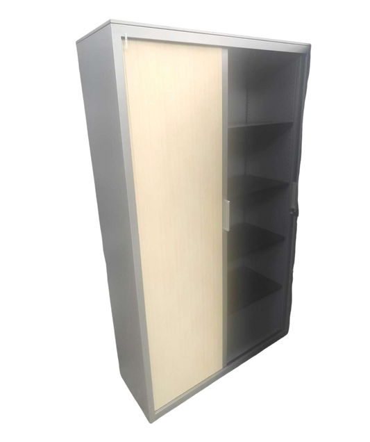 Armoire haute Steelcase beige gris-Bluedigo