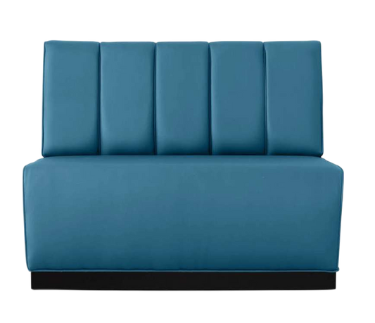 Banquette Pompella sur-mesure forme oblongue avec vide central pour plante - Coloris au choix-Bluedigo