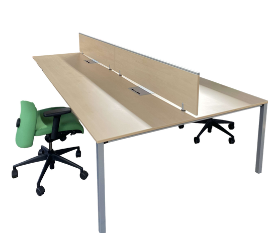 Bureau Bench SEDUS 4 personnes bois-Bluedigo