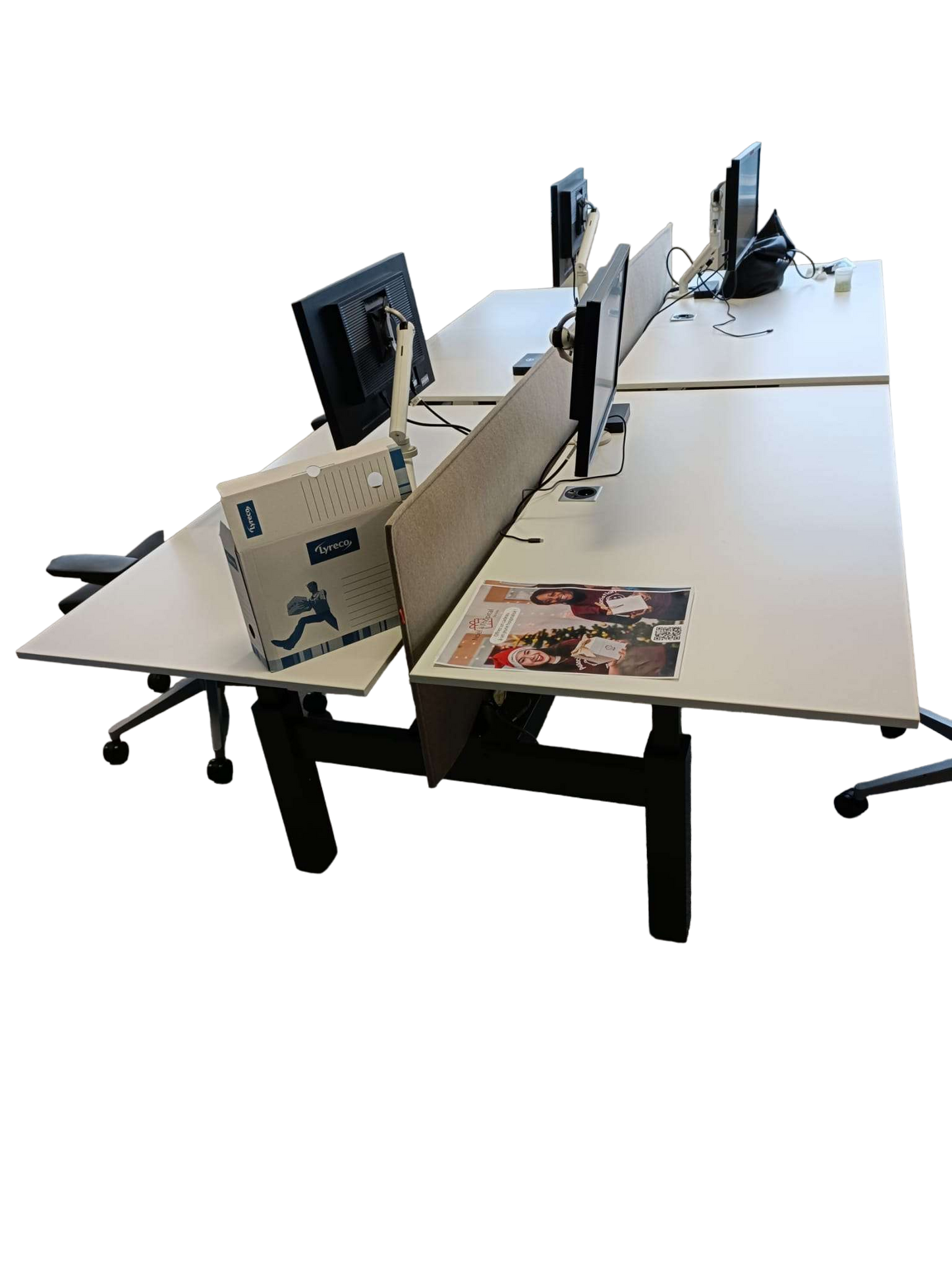 Bureau bench Mobility réglable en hauteur-Bluedigo