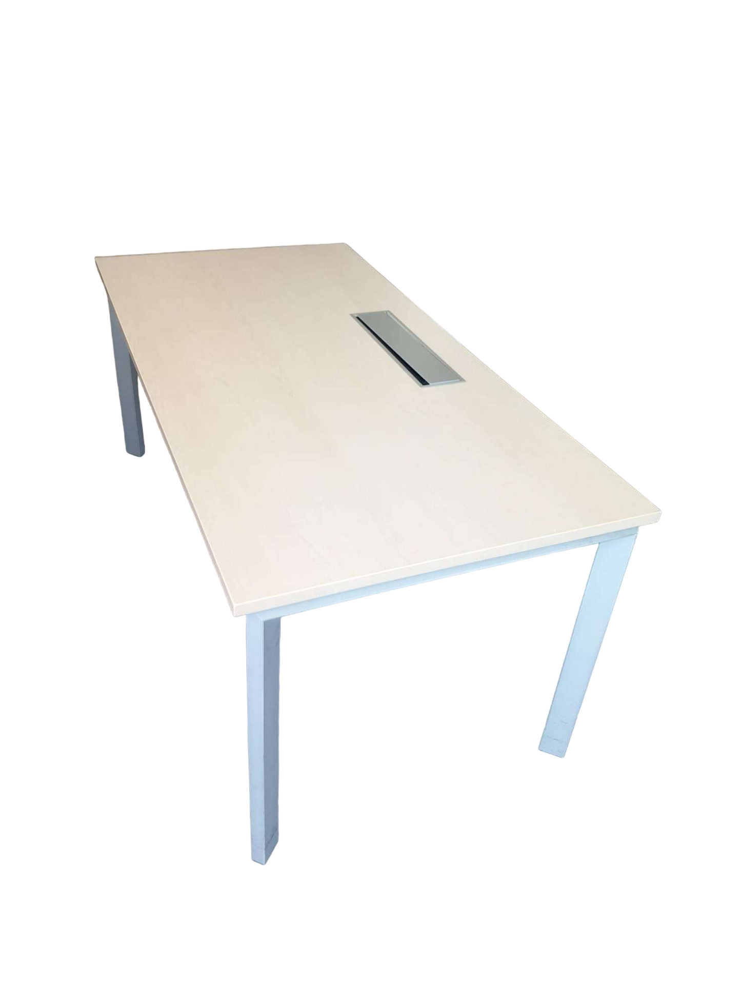 Bureau simple 160cm Mélaminé Bois clair-Bluedigo