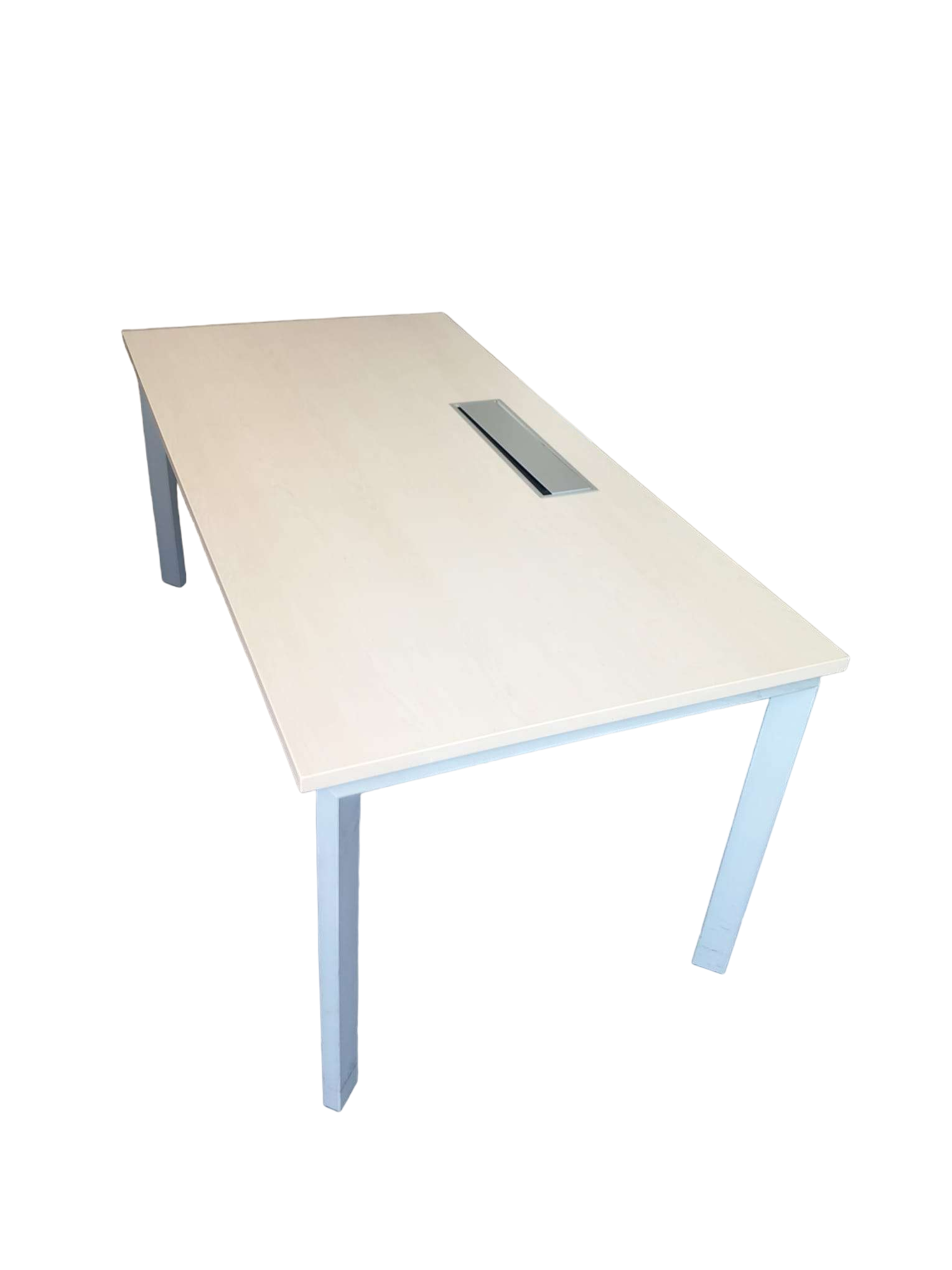 Bureau simple 160cm Mélaminé Bois clair-Bluedigo