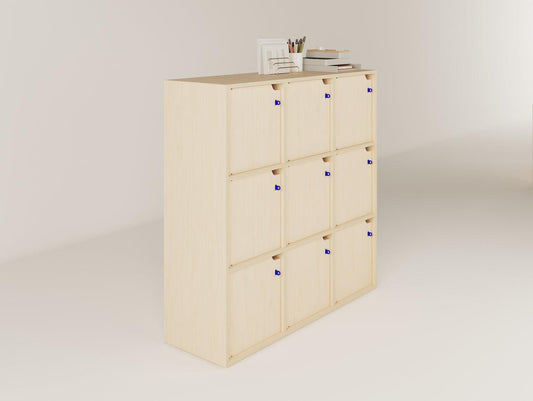 Case de locker - casier de rangement-Bluedigo