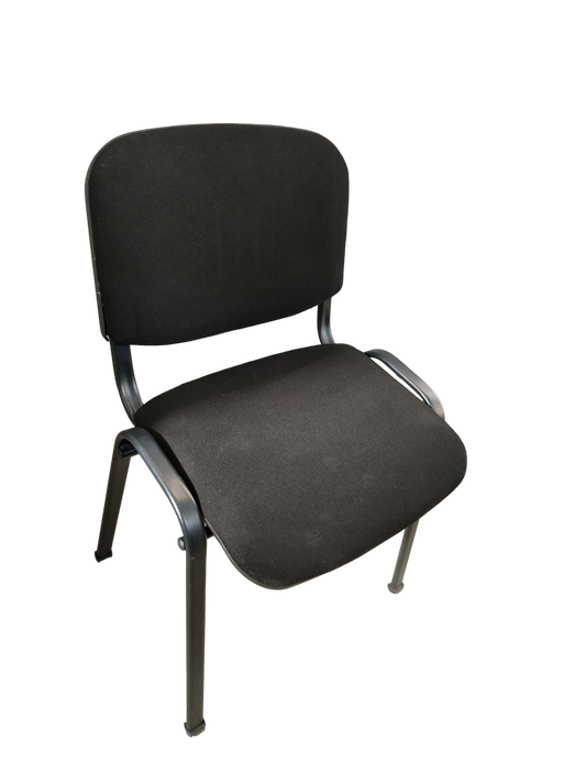 Chaise Dralon noire-Bluedigo