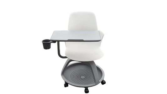 Chaise classique Plastique Blanc Steelcase NODE-Bluedigo