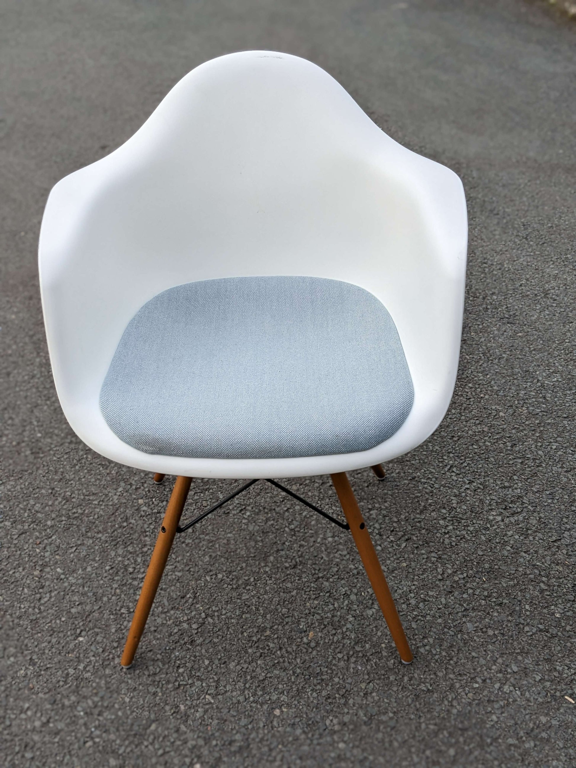 Chaise classique Plastique Blanc-Bluedigo