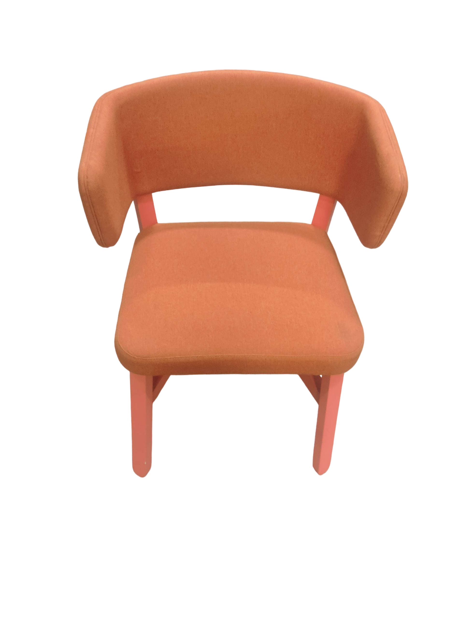 Chaise classique Tissu Orange-Bluedigo