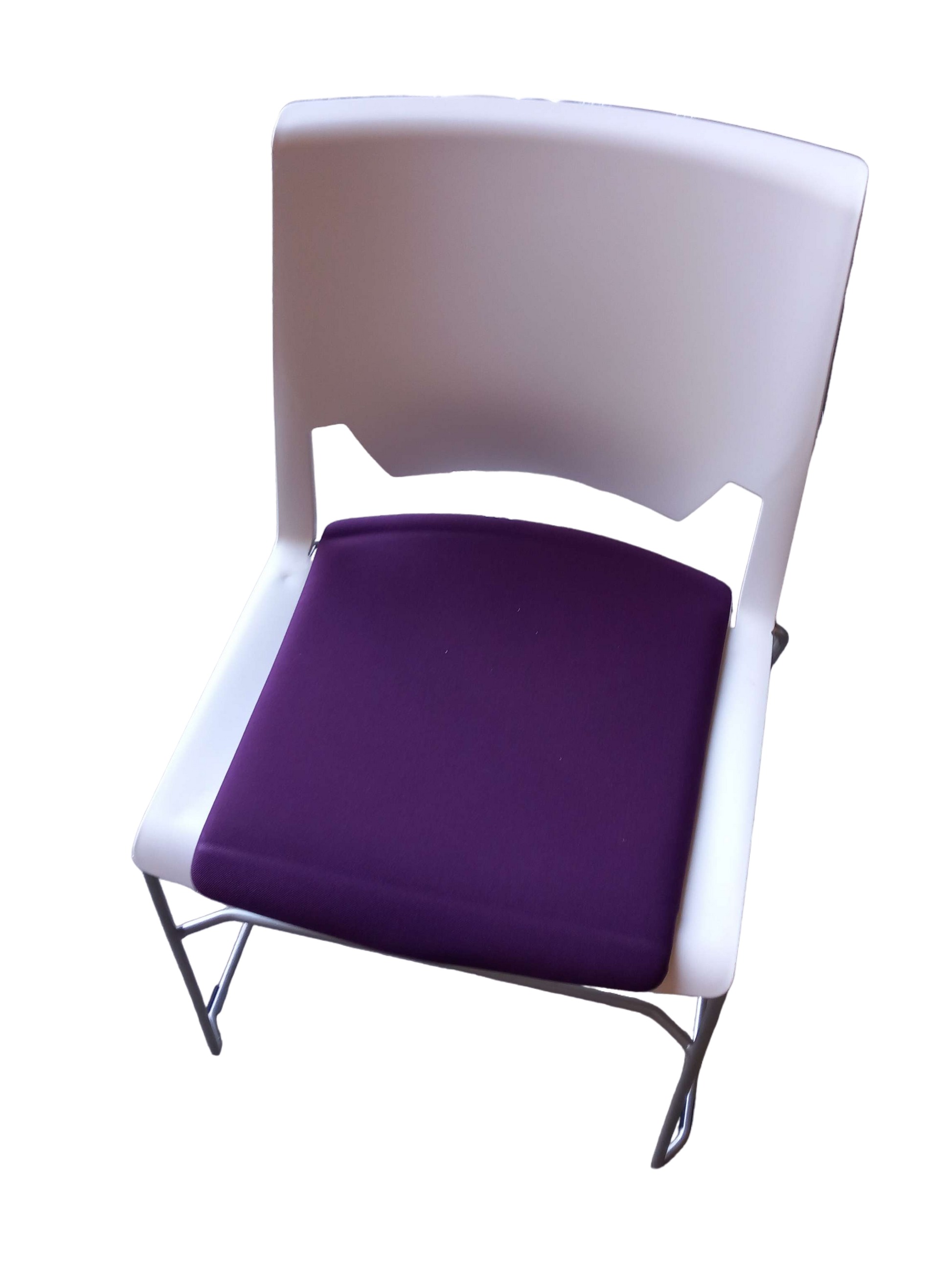Chaise classique Tissu Violet-Bluedigo