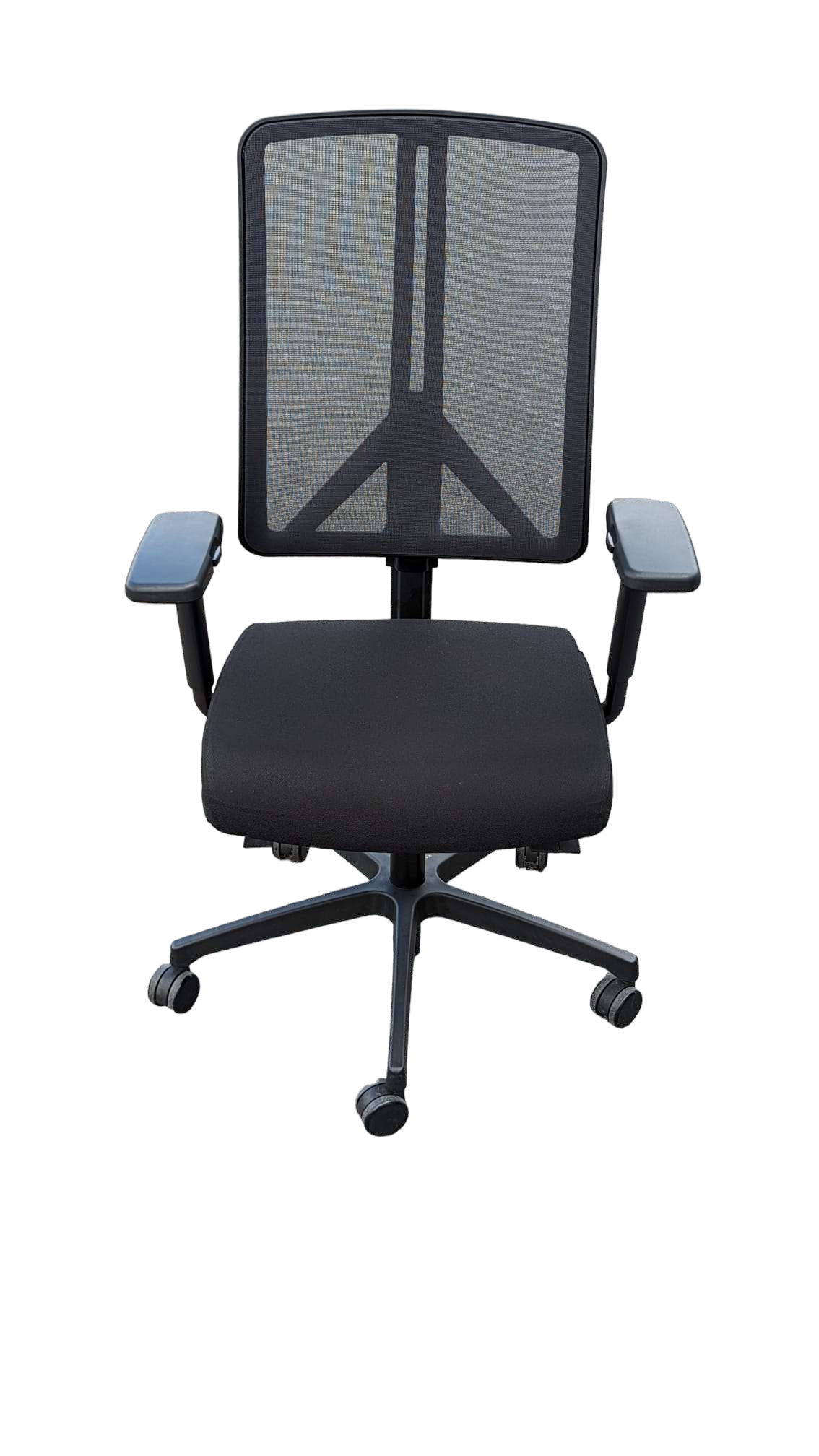 Chaise de bureau Tissu Noir-Bluedigo