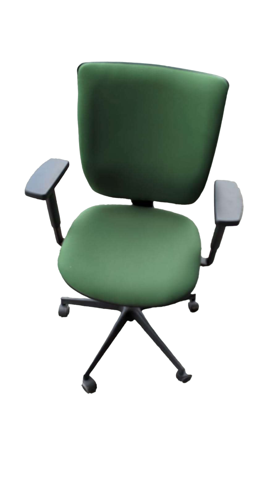 Chaise de bureaux tissu vert-Bluedigo