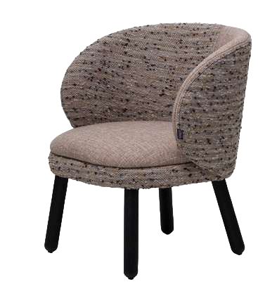 Fauteuil Koko Madera - Coloris sur-mesure - Tissu Serie Premium-Bluedigo