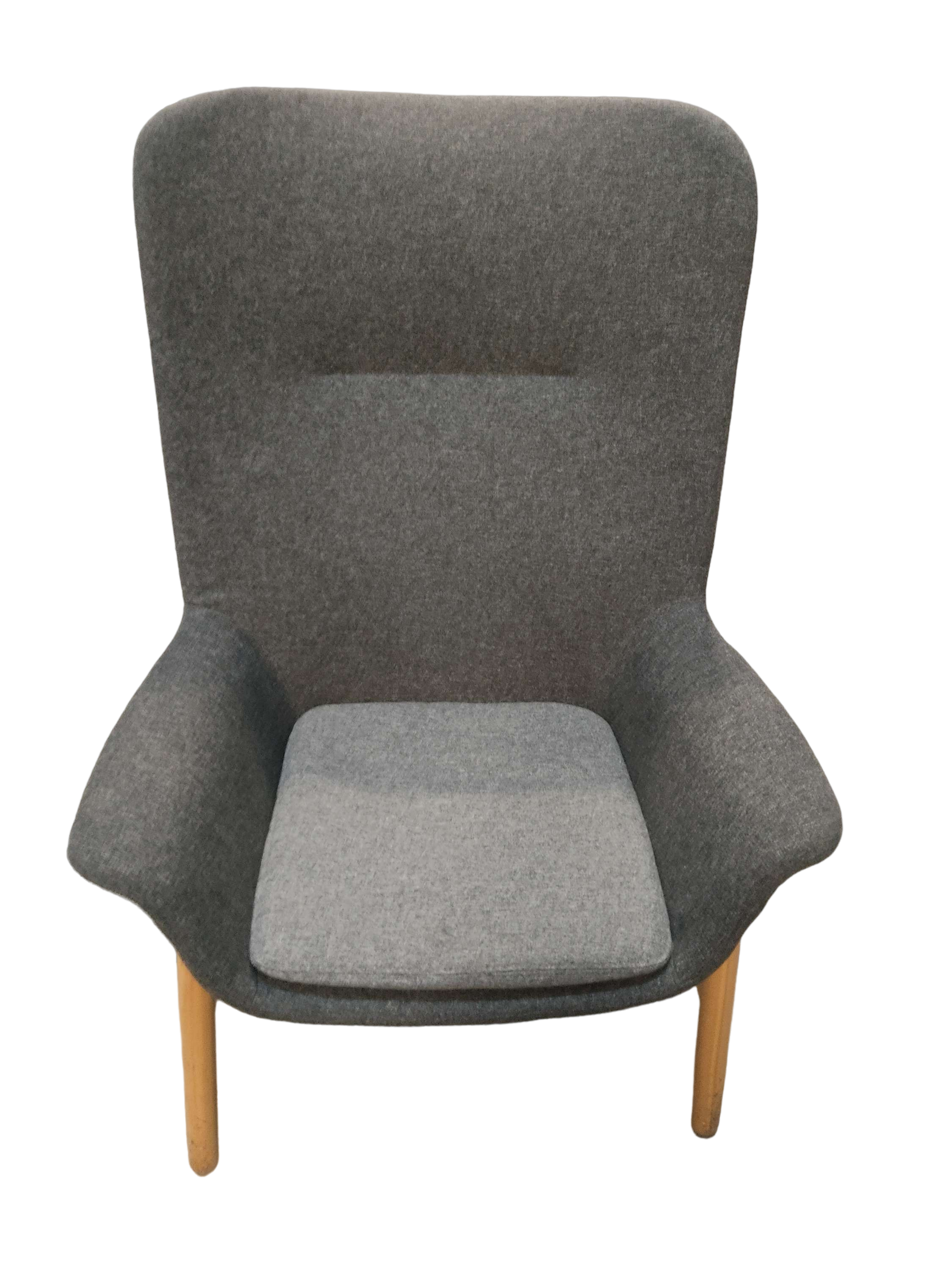 Fauteuil Tissu Gris-Bluedigo