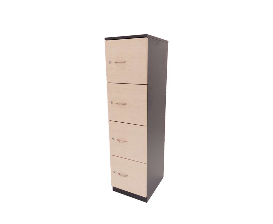 Meuble locker - 4 cases (50556CX)-Bluedigo
