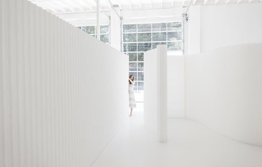 Softwall 152 cm Blanc Tissu-Bluedigo