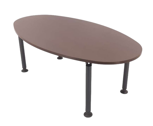 TABLE DE RÉUNION OVALE 6 PERSONNES (50997X)-Bluedigo