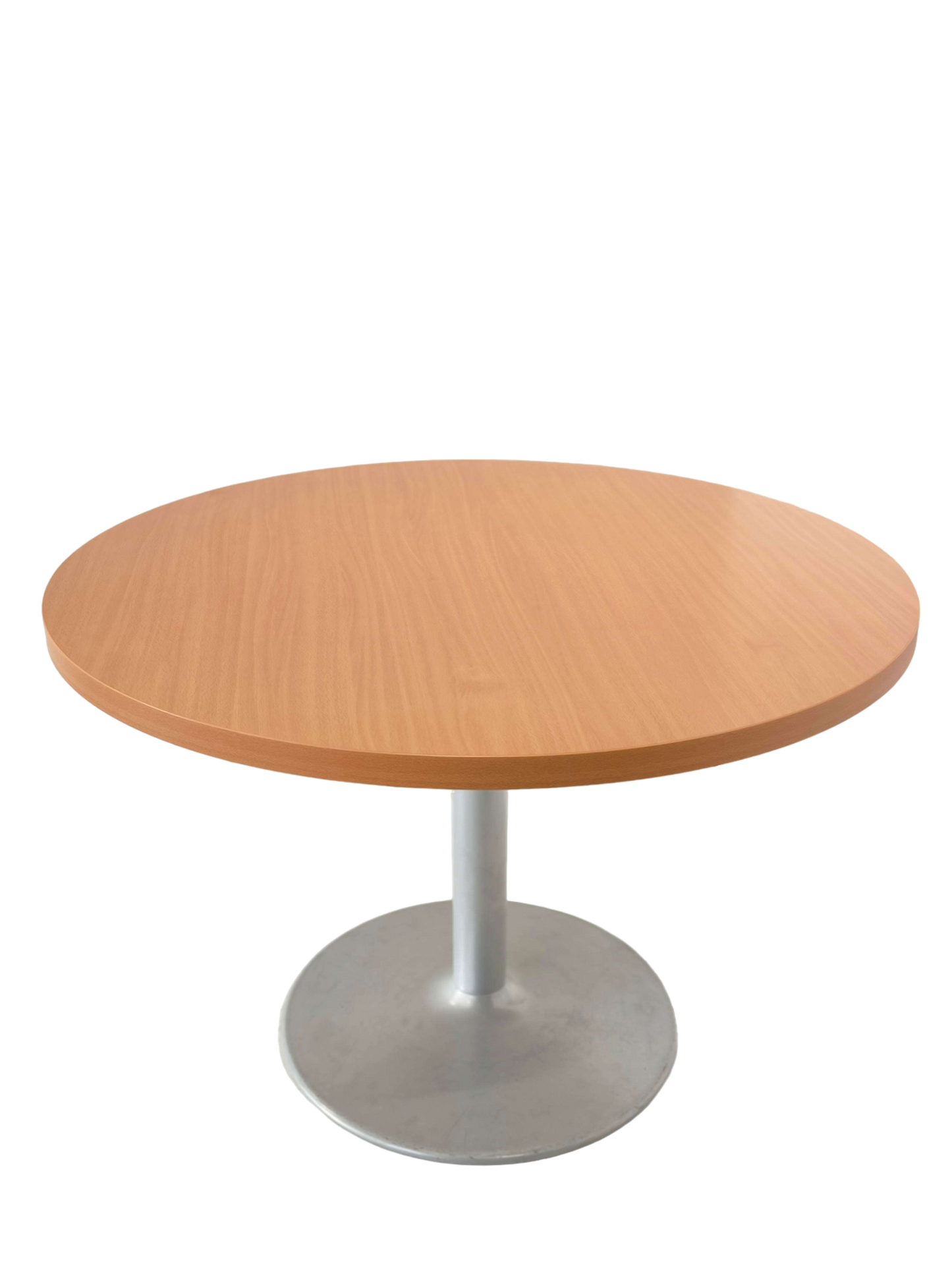 TABLE DE RÉUNION RONDE 3 PERSONNES (22119Y)-Bluedigo