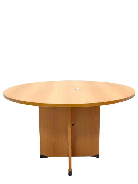 TABLE DE RÉUNION RONDE 4 PERSONNES (22124X)-Bluedigo