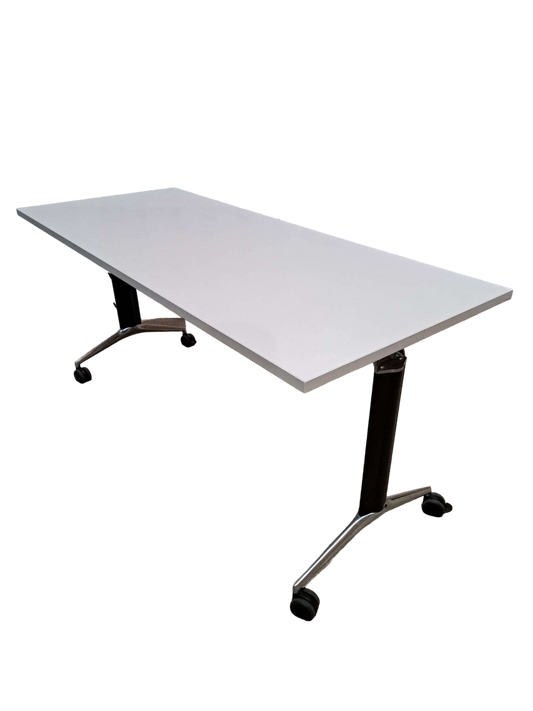 TABLE PLIANTE BLANCHE 160-Bluedigo