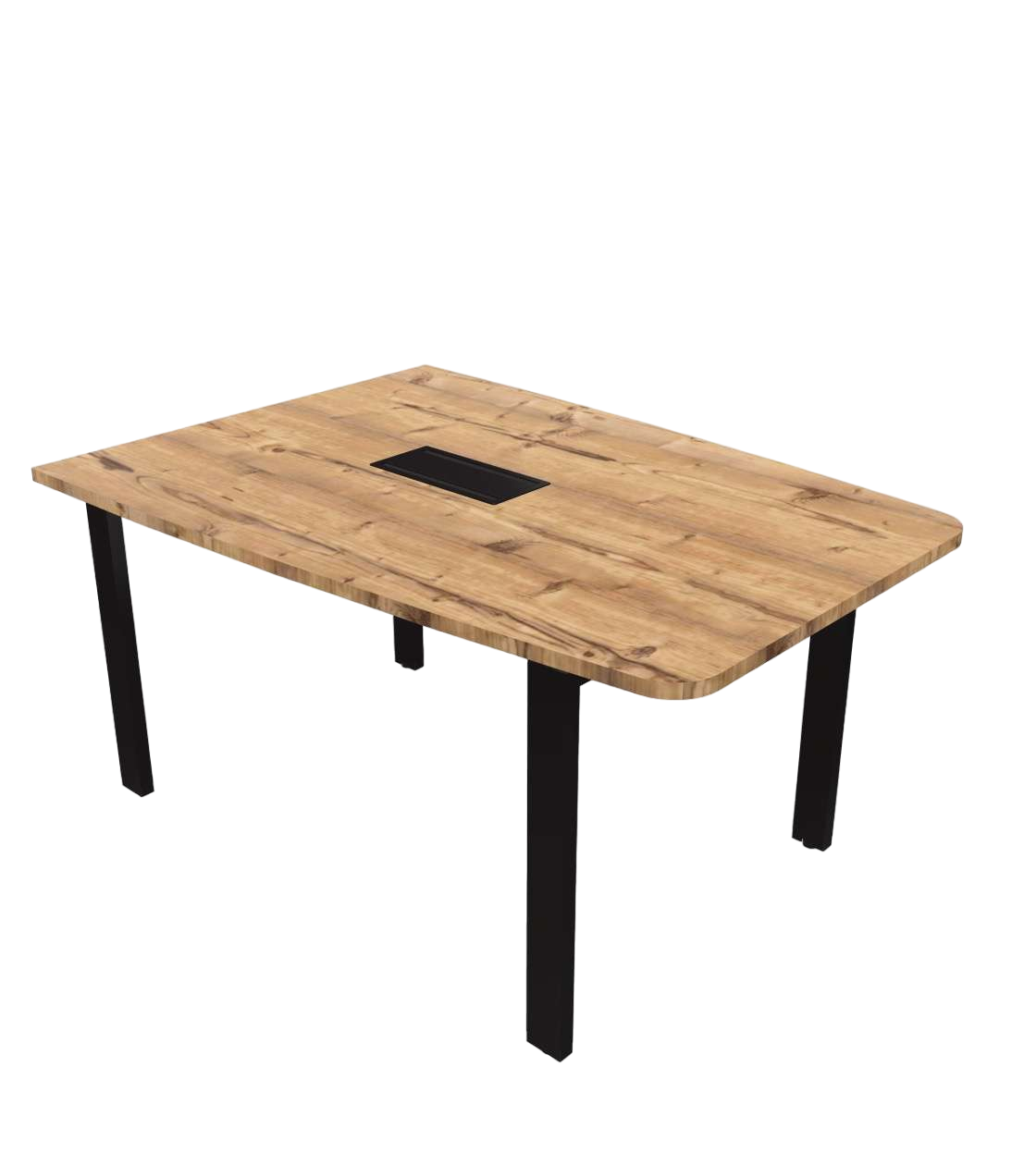 Table Visio Hub - 140cm - Coloris sur mesure-Bluedigo