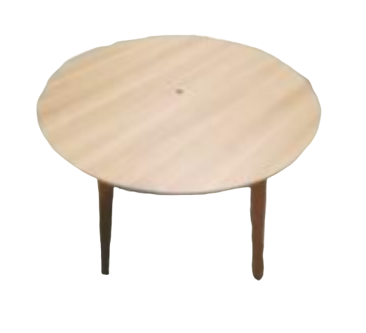 Table à hauteur standard Bois contreplaqué Bois clair-Bluedigo