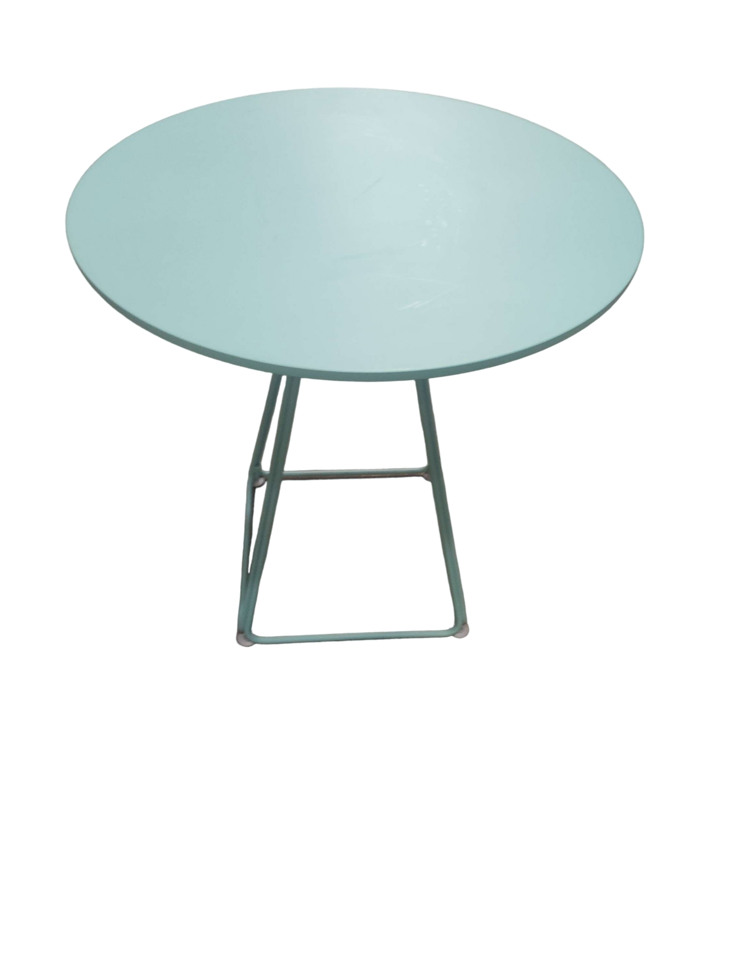 Table à hauteur standard Mélaminé Bleu clair-Bluedigo