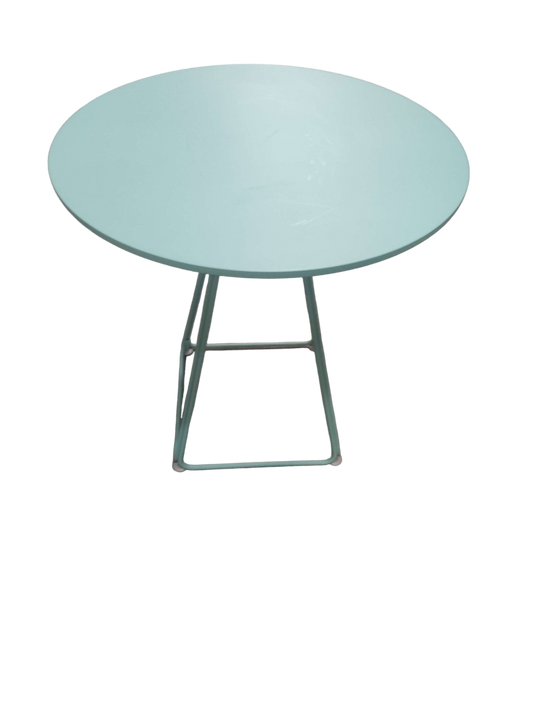 Table à hauteur standard Mélaminé Bleu clair-Bluedigo