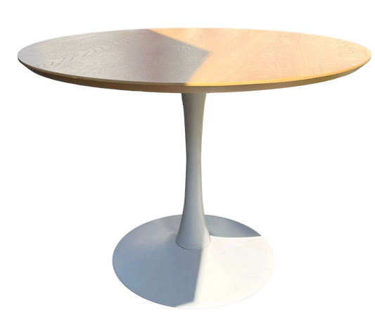 Table à hauteur standard Mélaminé Bois clair-Bluedigo