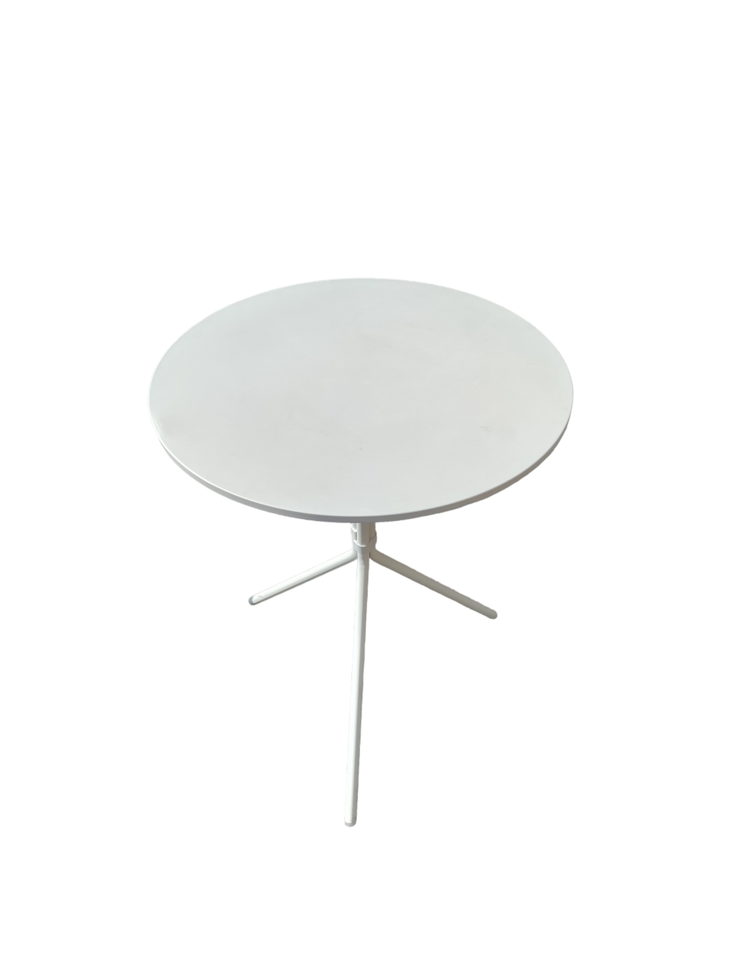 Table à hauteur standard Métal Blanc-Bluedigo