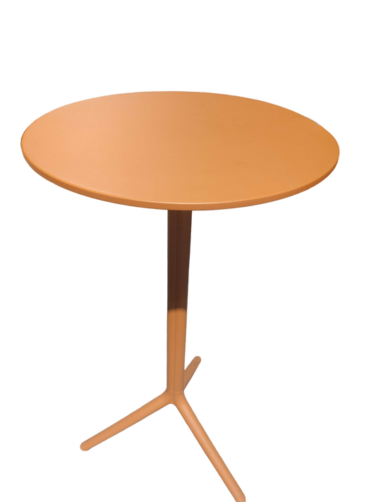 Table haute Métal Caramel-Bluedigo