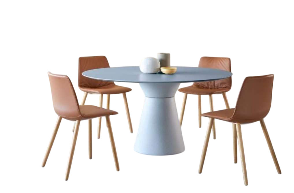 Table ronde Essens - 160*74cm - Coloris sur mesure-Bluedigo