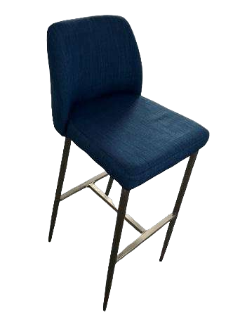 Tabouret haut Bleu nuit-Bluedigo