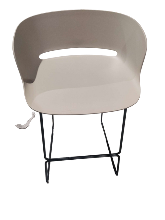 Tabouret haut Plastique Beige PEDRALI-Bluedigo