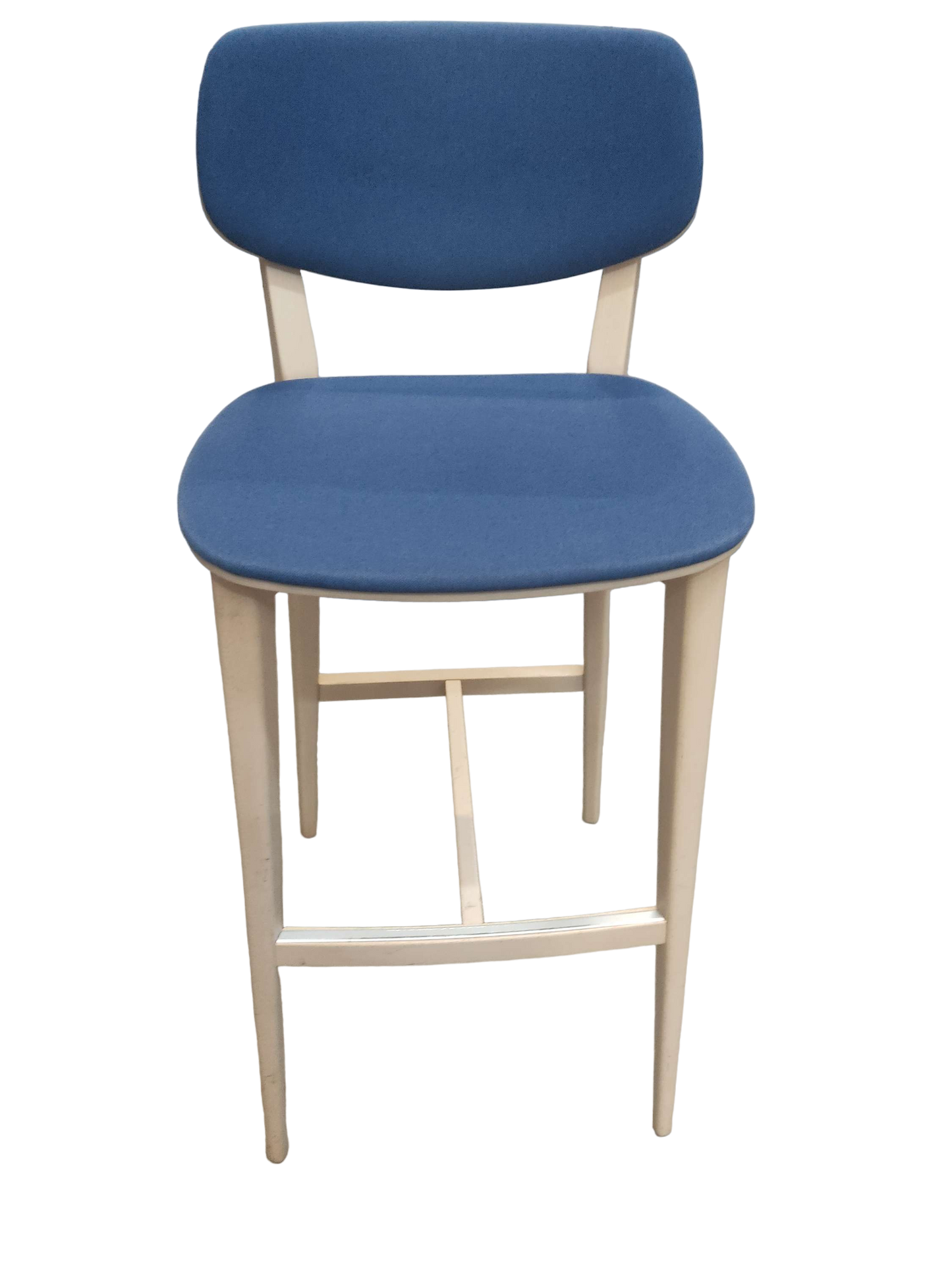 Tabouret haut Tissu Bleu-Bluedigo