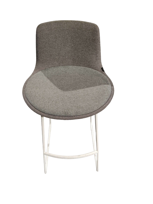 Tabouret haut Tissu Gris clair Enea-Bluedigo