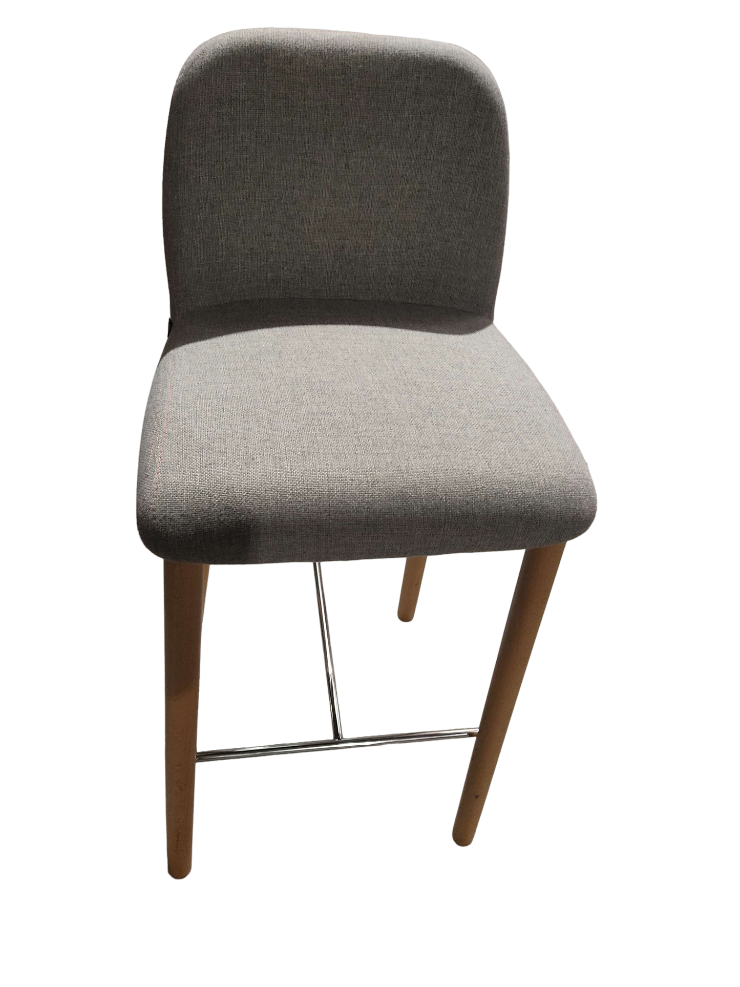 Tabouret haut Tissu Gris clair-Bluedigo